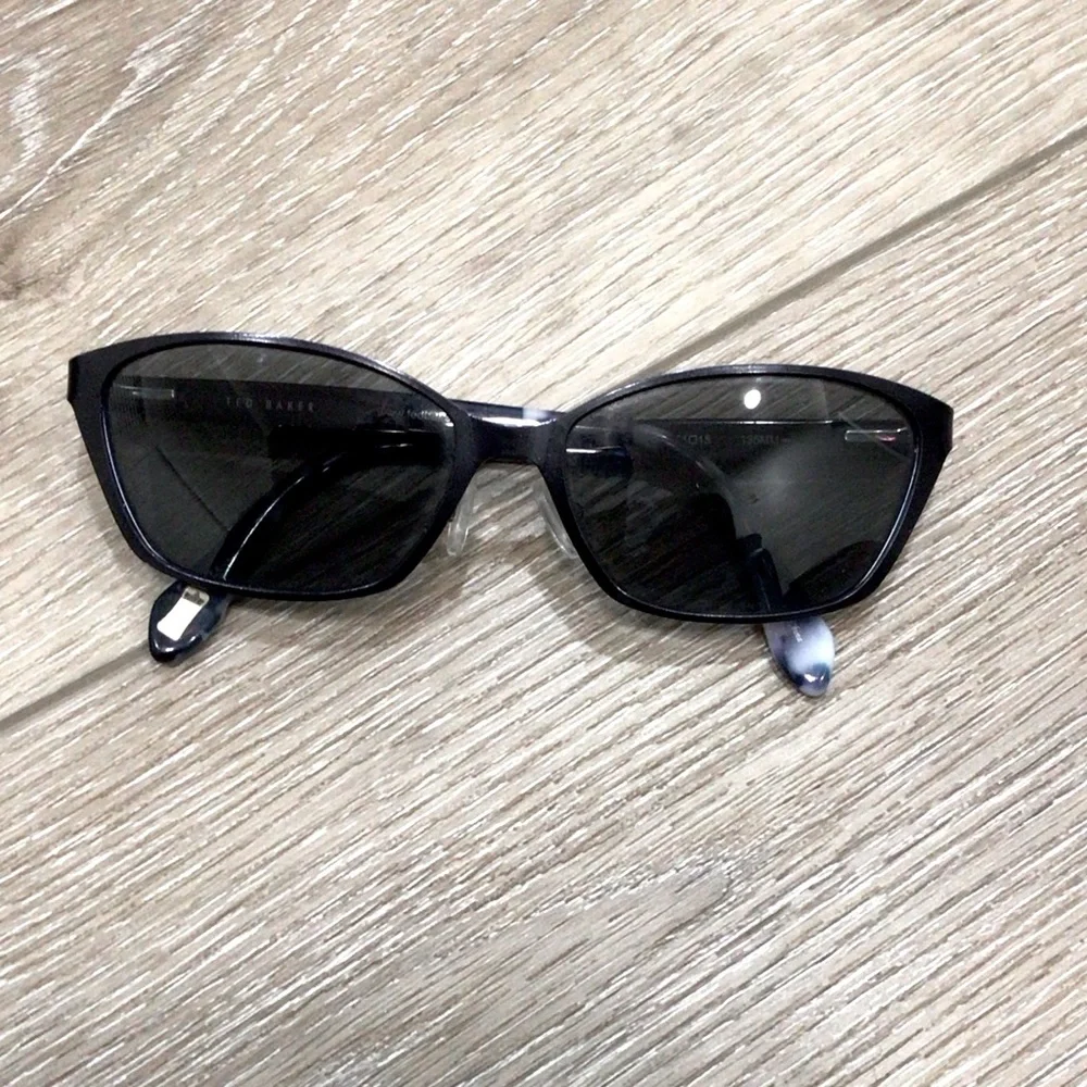Ted Baker Blue/Purple Metal/Marbled Eyeglasses Frames